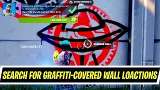 Fortnite Epic Quest - Search for a Graffiti Covered Wall at Hydro16 or Near Catty Corner
