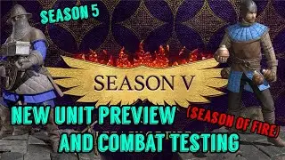 Conquerors Blade Season 5 Unit Preview & Combat Test (Developer Stream)