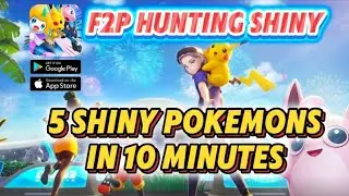 F2P HUNTING SHINY POKEMONS - ULTRA ERA PET 🐾 POCKET BATTLE 🐾 ELF DREAM FRIENDS