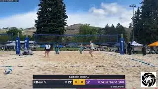 Kokua Sand 16U vs. KBeach (2025.05.18)