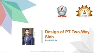 Design steps of Prestressed two-way slab