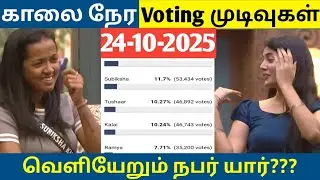 Bigg Boss season 9 Tamil today Voting result|Bigg boss season 9 Tamil Voting result Today|Bb9tamil