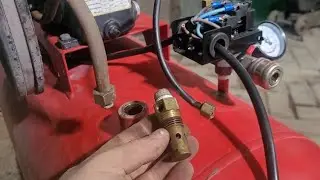 Válvula de retenção compressor vazando, resolvido!