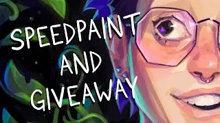 Self Portrait Speedpaint '21 and Sketchbook Giveaway - How I Got This Far
