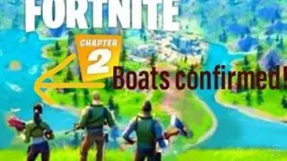 BOATS LEAKED IN FORTNITE SEASON 11! 1st season 11 leak in Fortnite!