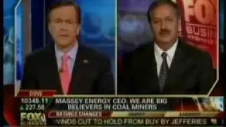 Don Blankenship of Massey Energy on Fox Business 7/22/10