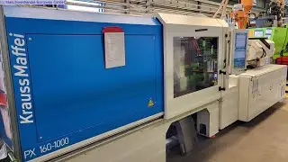 Gebrauchte Spritzgießmaschine KRAUSS MAFFEI KM 160-1000 PX