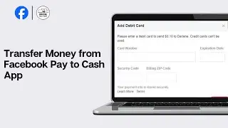 Как перевести деньги из Facebook Pay в приложение Cash