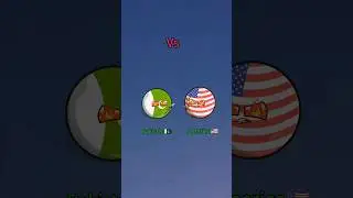 Pakistan🇵🇰 Vs America🇺🇸 #countryballs #pakistan #youtube #shortsviral