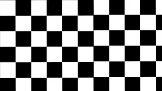 1 Hour Relaxing Black & White ⚽ Checkerboard Pattern | Optical Illusion & Geometric Visuals