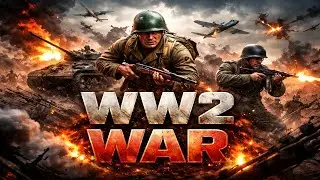 WW2 WAR Gameplay 🔥 Intense Battles | World War 2 Combat Mission #Gamerz gaming #warzone