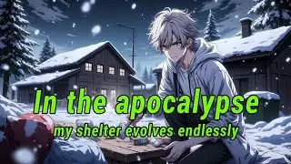 In the apocalypse, my shelter evolves endlessly.
