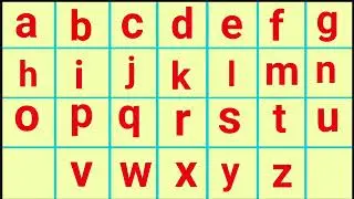 small abcd || small letters abcd || छोटी एबीसीडी || दूसरे प्रकार की एबीसीडी || write alphabet letter