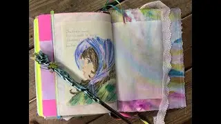 Junk Journal flip through Childhood Fantasy Story (SOLD)