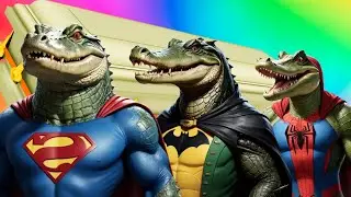 Funny Crocodiles - Coffin Dance Song *PART 2* (COVER)