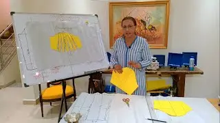 leçon 44 :MANCHE BALLON / MANCHE GIGOT ..MODELISME ..كم كروي/ كم جيكو