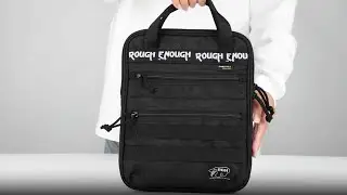 Rough Enough 9-11 Inch Tablet Bag for College Students Men with Detachable Shoulder Strap RE8707