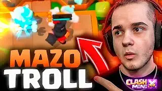 🤡 EL MEJOR MAZO TROLL PARA SUBIR COPAS EN CLASH MINI