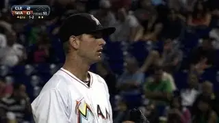 CLE@MIA: Turner fans six over six solid innings