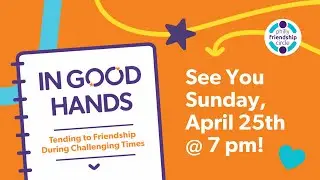 In Good Hands, The Philly Friendship Circle 2021 GalaJoin