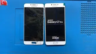 Samsung Galaxy C7 Pro Ekran Değişimi 🇹🇷 | SM-C7010