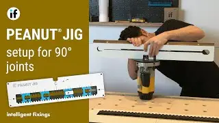 PEANUT Jig | Setup for 90&deg; joints