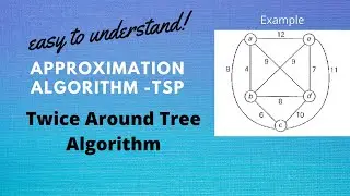 Approximation Algorithm-TSP in Tamil| Twice Around Tree Algorithm| Daa