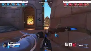 OW2 Gameplay: Hanzo (Feat McFly & Unnamed)