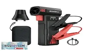 SOARFLY KP 700 4 in 1 2000A Car Jump Starter Power Bank Turbo Fan Light