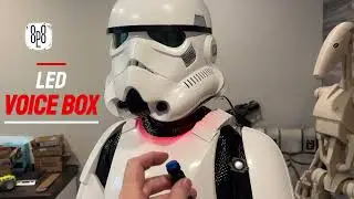 Stormtrooper LED Voice Box - Work in Progress #starwars #voice #halloween