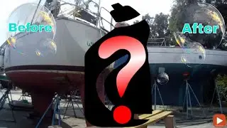 How To Clean A Boat Hull | Get Rid of Algae | Using Toilet Bowl Cleaner | Green Cove Springs Marina