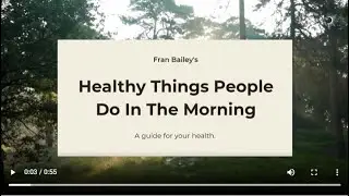Healthy Choices from Fran Bailey