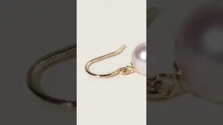Akoya Pearl 18K Gold Classic Hook Earrings