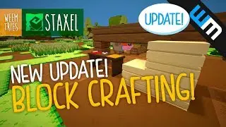 Игровой процесс Staxel &mdash; обновление блочного крафта! &mdash; Давайте поиграем в STAXEL!