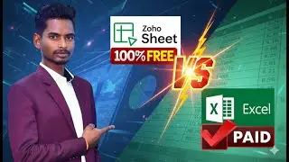 Excel aur Google Sheet se Better? | Zoho Sheet Full Explanation in Hindi