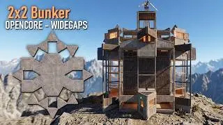 Rust 2x2 BUNKER OPENCORE Base Design - SOLO DUO TRIO