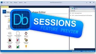 WoW Database Editor: Sessions feature preview