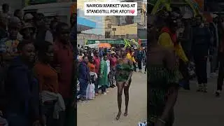 Black Model Strutting in Market   #shorts #model #explore #fashion #beauty #viralshorts