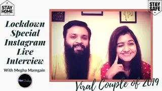 Lockdown Special | Instagram Live Interview | Veena & Anant | Megha Mamgain | @HerZindagiBuzz