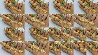 new fancy single kunda gold mangalsutra locket design || 2 behad khubsurat locket design Sone ke