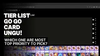 TIERLIST GO GO CARD UNGU! WHICH ONE ARE MOST TOP PRIORITY TO PICK? MAGIC CHESS GO GO