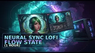 Neural Sync Lofi — Flow State (1 Hour)