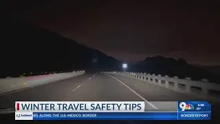 Winter travel safety tips