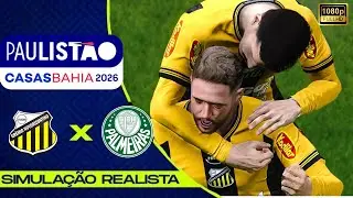 NOVORIZONTINO X PALMEIRAS | PAULIST&Atilde;O 2026 | 4&deg; RODADA | GOGOSZ PATCH 1080P SIMULA&Ccedil;&Atilde;O REALISTA