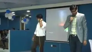 Etech family day- event performance by jignesh jani and sushant sharma