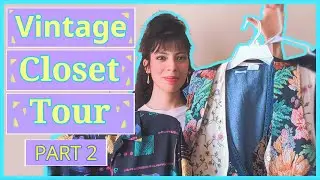 Vintage Closet Tour | Pants, Shorts, Suits, Jackets, etc.