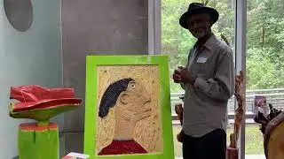 The Crafty View: Charles E. Smith creates 3-D art in cypress wood.