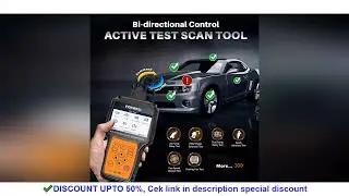 FOXWELL NT650 Elite Bidirectional Control Car OBD2 Scanner ABS Airbag SRS TPMS Oil EPB Reset Diagnos