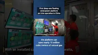 China's first deep-sea floating wind power platform put into operation