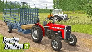 Я начинаю тяжёлую работу на семейной ферме? | Farming Simulator 25